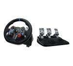 Logitech G 941-000112 accessoire de jeux vidéo Noir USB Volant + pédales Analogique PC, PlayStation 4, PlayStation 5, Playstation 3
