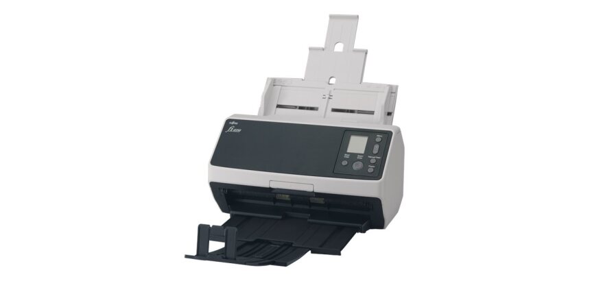 Ricoh fi-8190 Numériseur chargeur automatique de documents (adf) + chargeur manuel 600 x 600 DPI A4 Noir, Gris