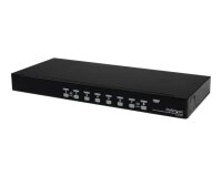 StarTech.com Switch KVM USB VGA à 8 ports avec OSD - Commutateur écran clavier souris à montage en rack 1U