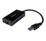 StarTech.com Adaptateur réseau USB 3.0 vers Gigabit Ethernet avec hub USB 3.0 à 2 ports