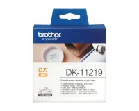 Brother DK-11219 étiquette à imprimer Blanc
