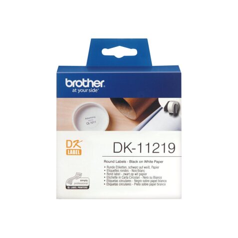 Brother DK-11219 étiquette à imprimer Blanc