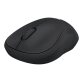 Logitech M220 Silent - muis - 2.4 GHz - houtskool