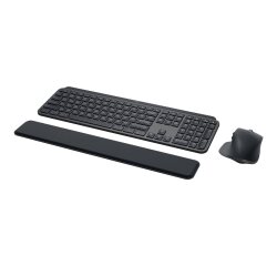 Logitech Master MX Keys Combo for Bussiness clavier Souris incluse Bureau RF sans fil + Bluetooth AZERTY Français Graphite