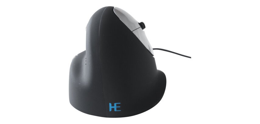 R-Go Tools Souris Ergonomique R-Go HE Break avec logiciel de pause, droiter, moyen (longueur de la main 165-185 mm), filaire, noir