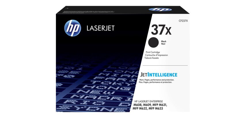 HP Cartouche de toner noir authentique 37X LaserJet grande capacité