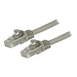 StarTech.com Cordon de raccordement UTP CAT6 - 7,5 m - Sans crochet - Câble patch RJ45 - Gris