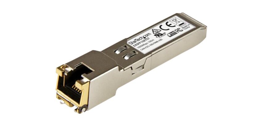 StarTech.com Module SFP GBIC compatible Juniper EX-SFP-1GE-T - Transceiver 10/100/1000BASE-T