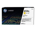 HP 654A toner jaune authentique LaserJet