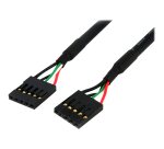 StarTech.com Câble adaptateur interne de carte mère 60 cm 5 broches USB IDC F/F