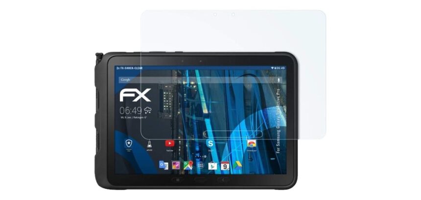 DLH Protection écran en verre trempé pour SAMSUNG Galaxy Tab Active Pro (SM-T540 / SM-T545 / SM-T547) et Galaxy Tab Active 4 Pro (SM-T630 / SM-T636)
