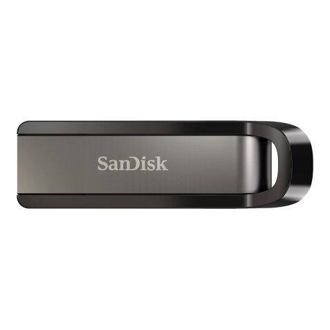 SanDisk Extreme Go lecteur USB flash 64 Go USB Type-A 3.2 Gen 1 (3.1 Gen 1) Acier inoxydable