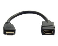 StarTech.com Rallonge HDMI 15,2cm - Câble HDMI Court M/F - Rallonge de Câble HDMI 4K - Économiseur de Port HDMI UHD 4K30Hz M/F - HDMI 1.4 Haut Débit - 28AWG - Rallonge de Cordon HDMI