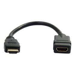 StarTech.com Rallonge HDMI 15,2cm - Câble HDMI Court M/F - Rallonge de Câble HDMI 4K - Économiseur de Port HDMI UHD 4K30Hz M/F - HDMI 1.4 Haut Débit - 28AWG - Rallonge de Cordon HDMI