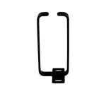StarTech.com Anneau Métallique Gestion de Câbles Vertical pour Racks de Serveur 1U - 4,5 cm x 10 cm