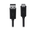 Belkin USB-A - USB-C, 0.9m câble USB USB 3.2 Gen 2 (3.1 Gen 2) 0,9 m USB A USB C 10 Gbit/s Noir