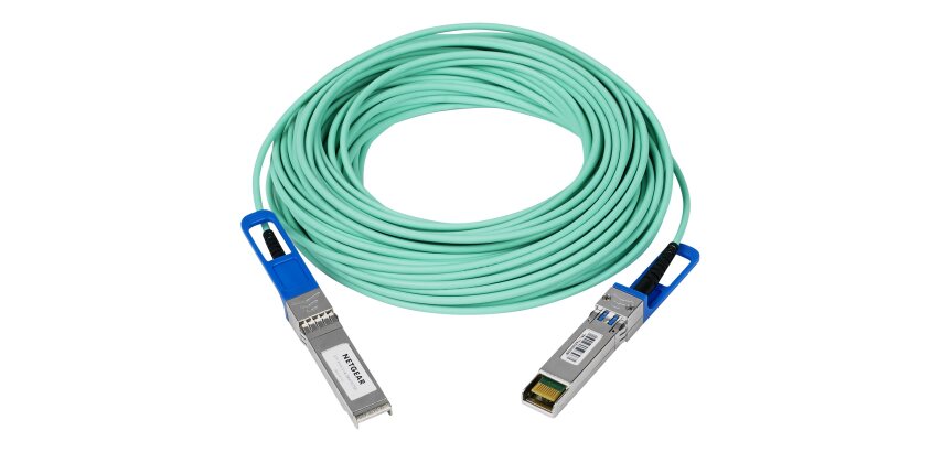 NETGEAR AXC7620 câble InfiniBand et à fibres optiques 20 m SFP+ Turquoise