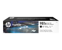 HP 981X - High Yield - black - original - PageWide - ink cartridge