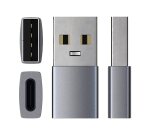 Satechi ST-TAUCM changeur de genre de câble USB-A USB-C Gris