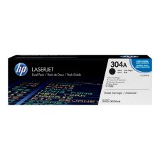 HP 304A pack de 2 toners LaserJet noir authentiques