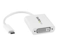 StarTech.com Adaptateur vidéo USB Type-C vers DVI - M/F - Blanc