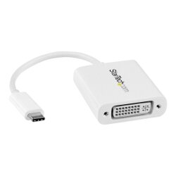 StarTech.com Adaptateur vidéo USB Type-C vers DVI - M/F - Blanc