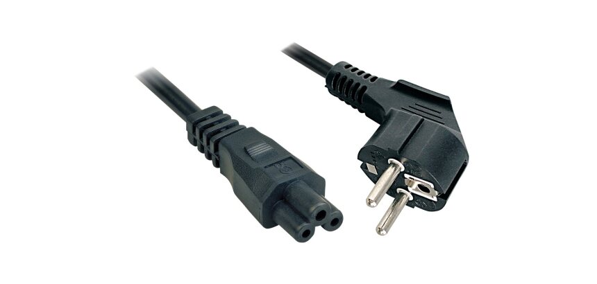 Lindy Câble secteur Schuko vers C5, 2m