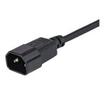 StarTech.com Câble / Cordon d'extension d'alimentation standard C13 vers C14 de 1m - Mâle / Femelle