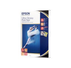 Epson Ultra Glossy Photo Paper - fotopapier - glanzend - 50 vel(len) - 100 x 150 mm