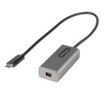 StarTech.com Adaptateur USB C vers Mini DisplayPort - Dongle USB-C 4K 60Hz vers mDP - USB Type-C vers Écran Mini DP - Convertisseur Graphique - Compatible Thunderbolt 3 - Câble Intégré 30cm