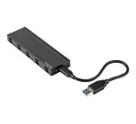 StarTech.com Boitier USB-C 10Gbps vers M.2 NVMe ou M.2 SATA SSD - Boitier Aluminium Externe Portable M.2 PCIe/SATA NGFF SSD - Câbles Hôte USB Type-C & USB-A - Compatible 2230/2242/2260/2280
