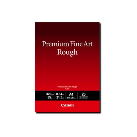 Canon Papier A4 beaux-arts texturé Premium FA-RG1, 25 feuilles