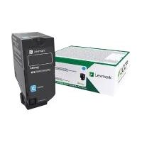 Lexmark - Hohe Ergiebigkeit - Cyan - original - Tonerpatrone - LCCP, LRP