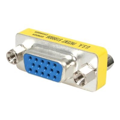 StarTech.com Changeur de genre VGA HD15 slim - Adaptateur VGA vers VGA - F/F
