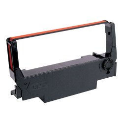 Epson ERC 38BR - 1 - noir, rouge - ruban d'impression