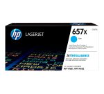 HP 657X - à rendement élevé - cyan - original - LaserJet - cartouche de toner (CF471X)