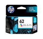 HP 62 cartouche d'encre trois couleurs authentique