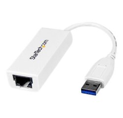 StarTech.com Adaptateur Réseau USB 3.0 vers Gigabit Ethernet, 10/100/1000 Mbps, USB vers RJ45, Adaptateur USB 3.0 vers LAN, Adaptateur Ethernet USB 3.0 (GbE), Conformité TAA