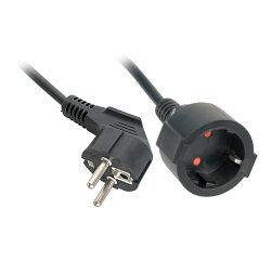 Lindy Rallonge secteur Schuko, 5m