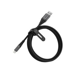 OtterBox Premium Cable USB A-Lightning 2M, noir