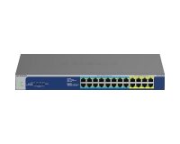 NETGEAR GS524UP Non-géré Gigabit Ethernet (10/100/1000) Connexion Ethernet, supportant l'alimentation via ce port (PoE) Gris