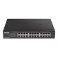 D-Link DGS-1100-24PV2 Géré L2 Gigabit Ethernet (10/100/1000) Connexion Ethernet, supportant l'alimentation via ce port (PoE) Noir