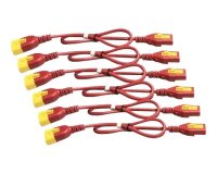 APC AP8702S-WWX340 câble électrique Rouge 0,61 m Coupleur C13 Coupleur C14