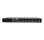 StarTech.com Commutateur USB VGA KVM 8 ports à montage sur rack avec audio (câbles audio inclus)