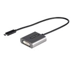 StarTech.com Adaptateur USB C vers DVI - Adaptateur Dongle USB-C vers DVI-D 1920x1200p - USB Type C vers Écrans/Affichages DVI - Convertisseur Graphique - Compatible Thunderbolt 3 - Câble Intégré 30cm