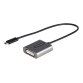 StarTech.com Adaptateur USB C vers DVI - Adaptateur Dongle USB-C vers DVI-D 1920x1200p - USB Type C vers Écrans/Affichages DVI - Convertisseur Graphique - Compatible Thunderbolt 3 - Câble Intégré 30cm