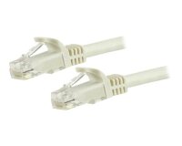 StarTech.com Cordon de raccordement UTP CAT6 (7,5 m) sans crochet - Câble patch RJ45 - Blanc
