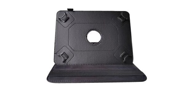 DLH COQUE ETUI FOLIO UNIVERSELLE POUR TABLETTE 10" - Rabat avec support intégré multi-angles