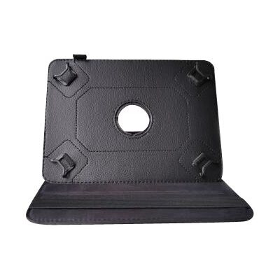 DLH COQUE ETUI FOLIO UNIVERSELLE POUR TABLETTE 10" - Rabat avec support intégré multi-angles