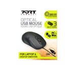 Port Designs 900400-PRO souris Bureau Ambidextre USB Type-A Optique 1000 DPI